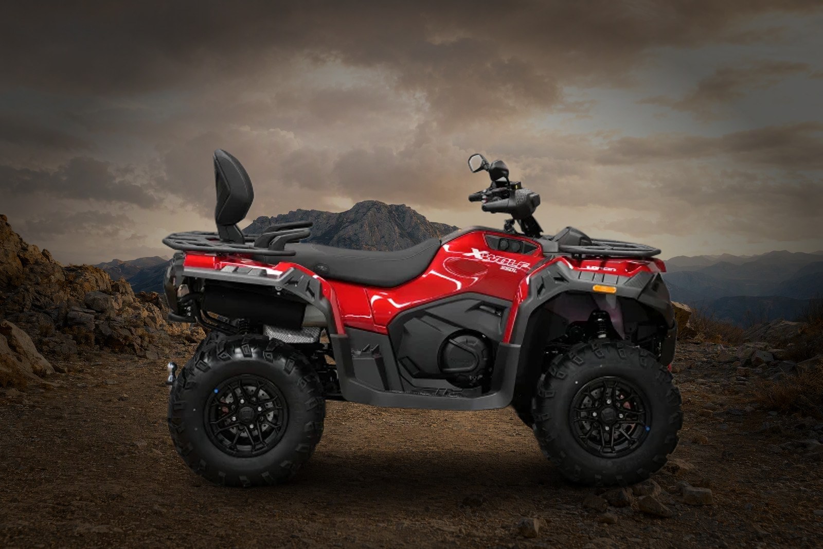 AI-визуализация квадроцикла Loncin XWolf 550L