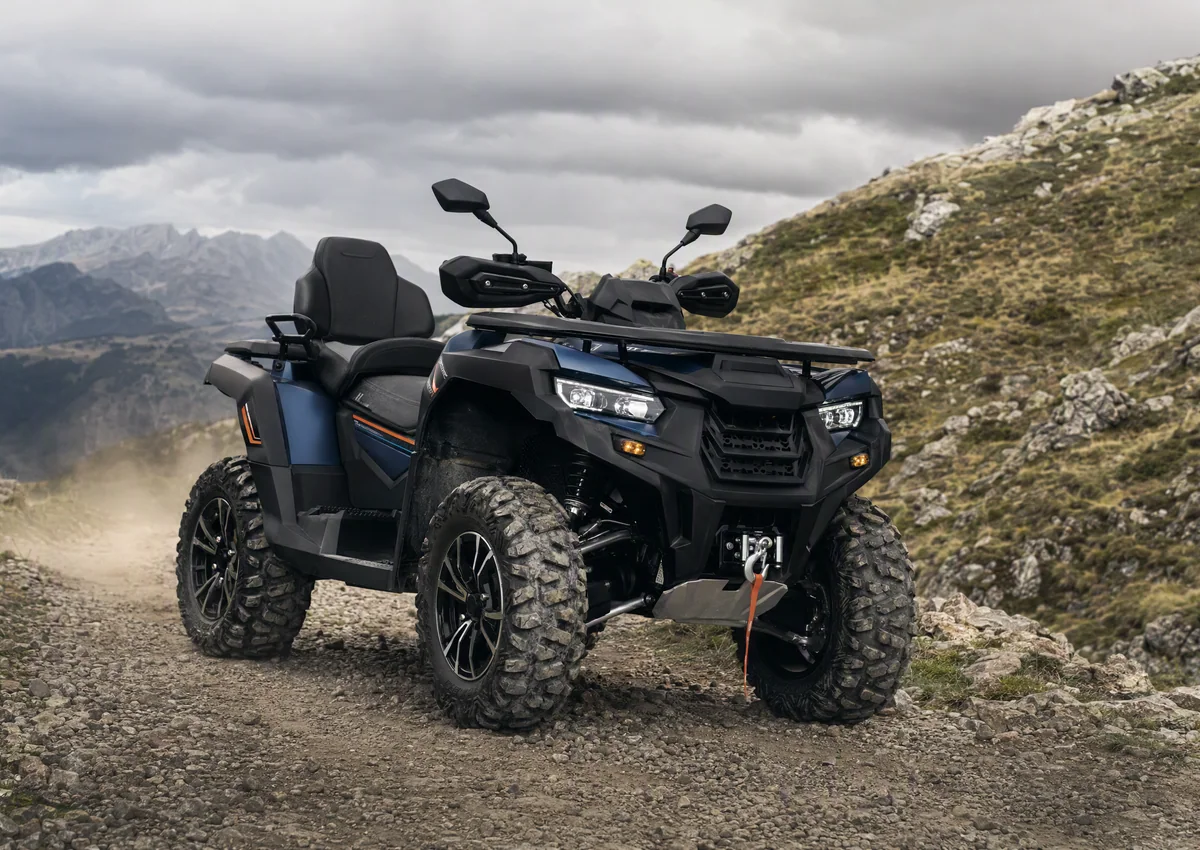AI-визуализация квадроцикла для демонстрационного отзыва о XWolf 700L